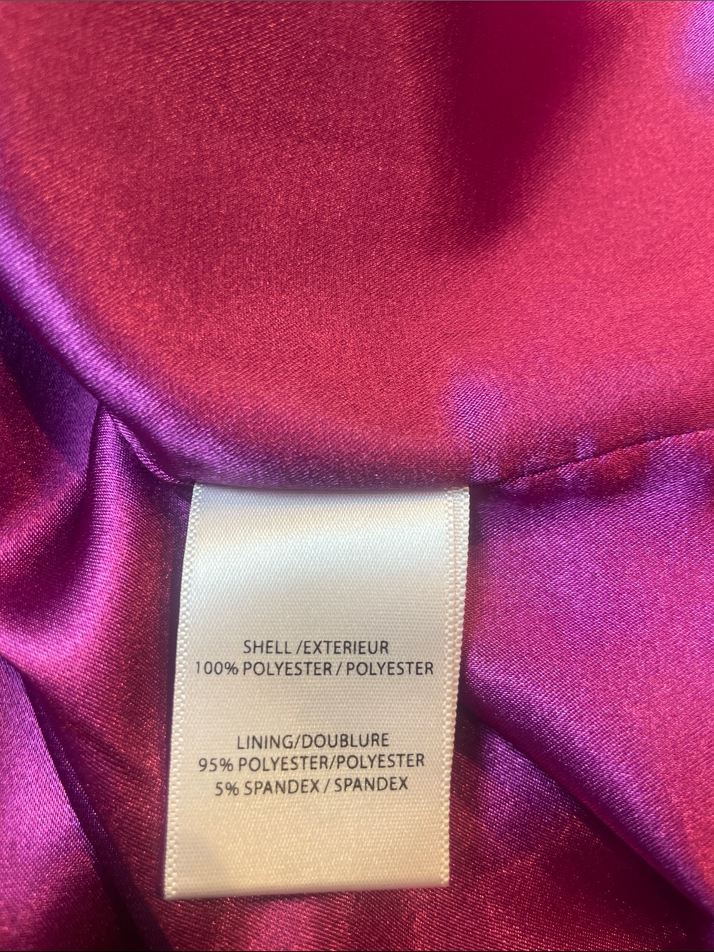 Badgley Mischka Sleeveless Pleated Halter Dress in Deep Magenta 8 - Picture 5 of 6